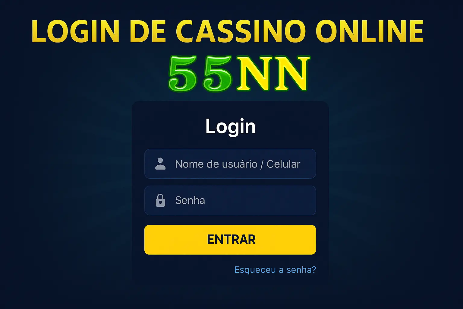 Login no Cassino 55NN