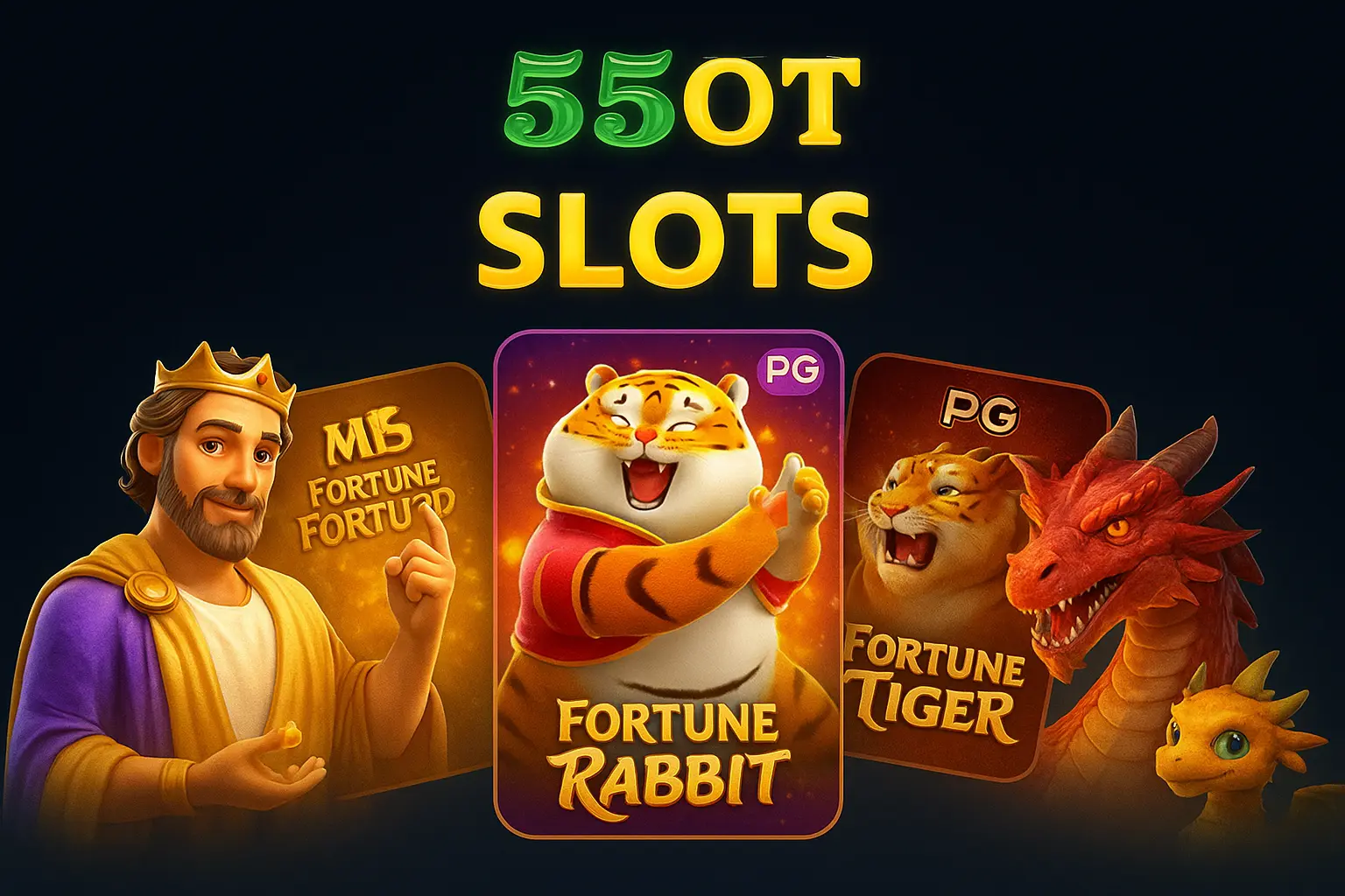Explore o mundo das slot machines no 55NN Casino